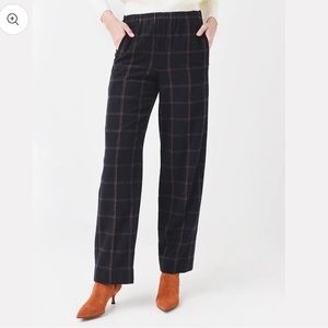 Vince Women's Flannel Wide Leg Pant